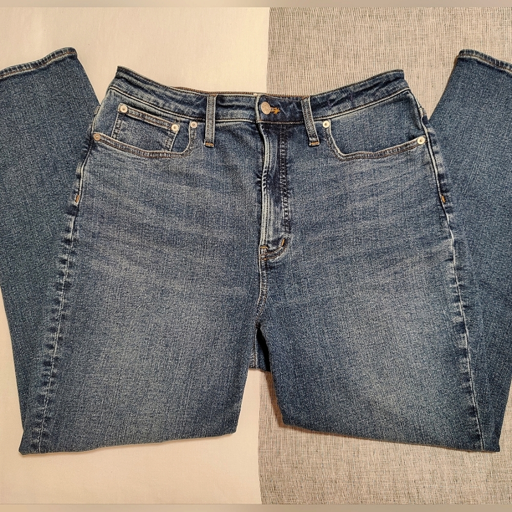 Madewell Women's Curvy Perfect Vintage Manorside Wash Jeans, Size 30